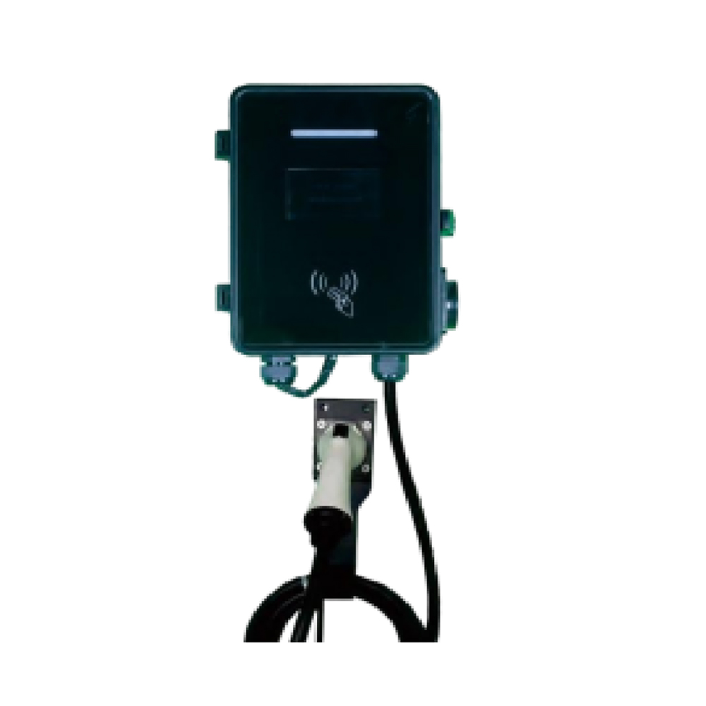 交流桩:壁挂式7kW~21kW单枪